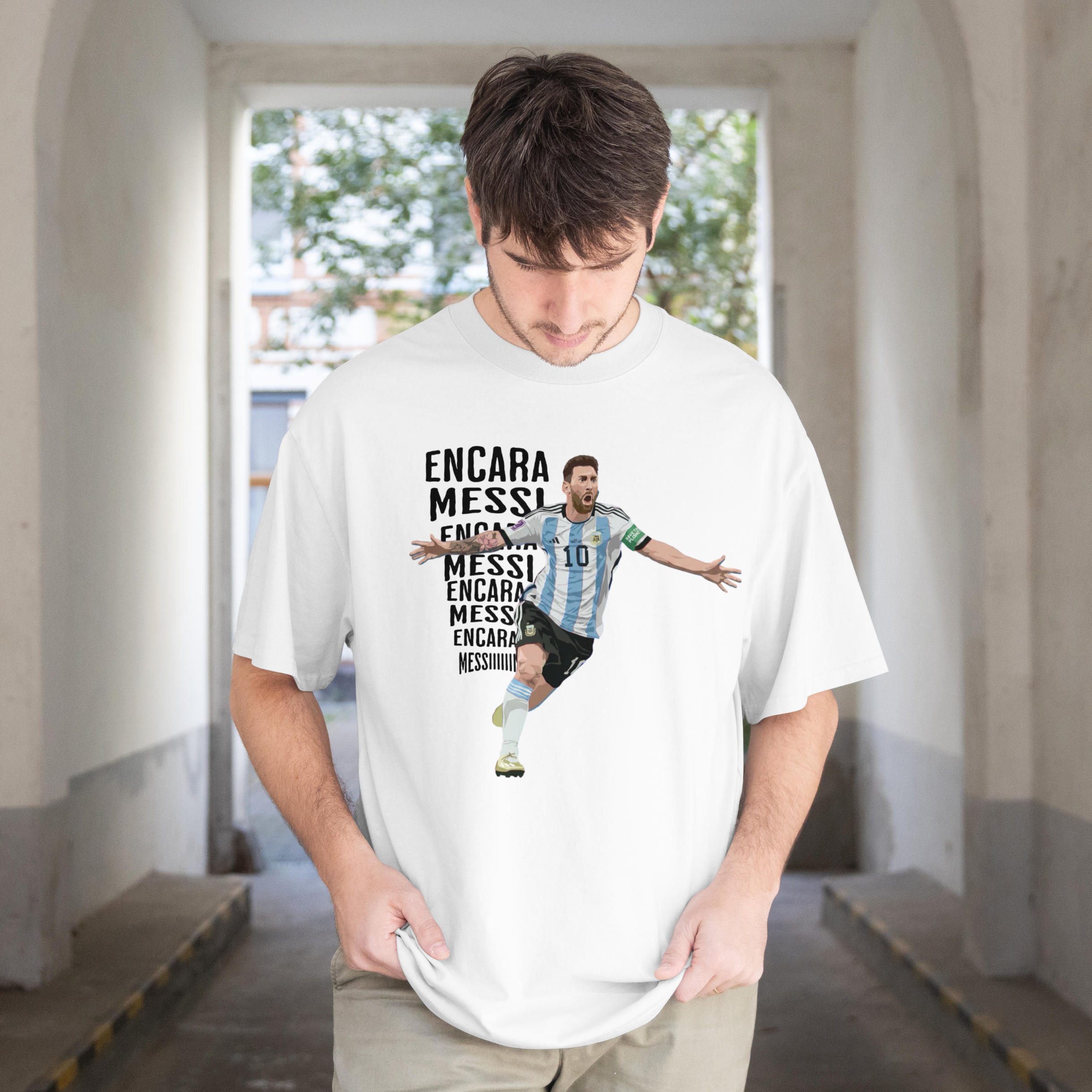 football oversized tshirt