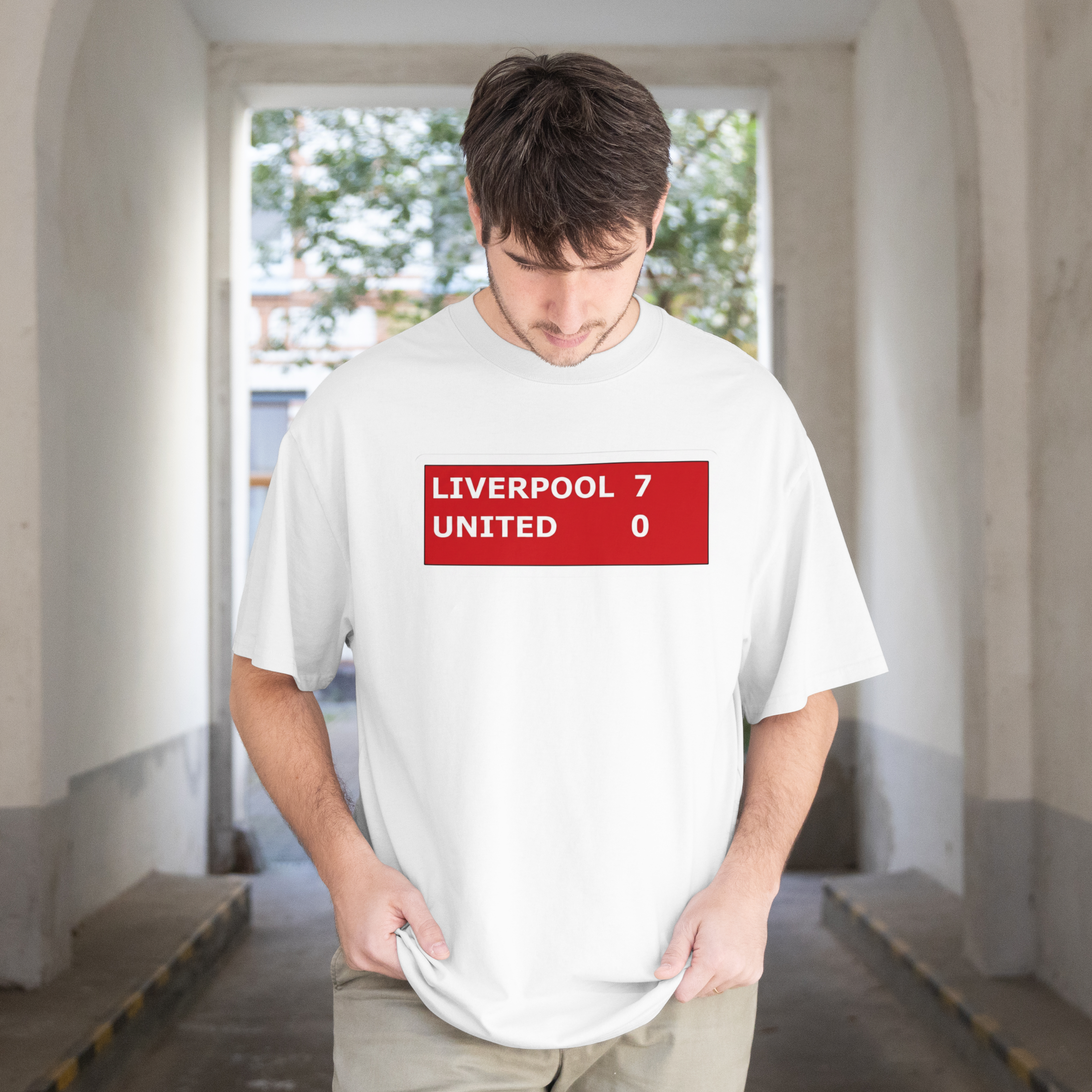 football oversized tshirt