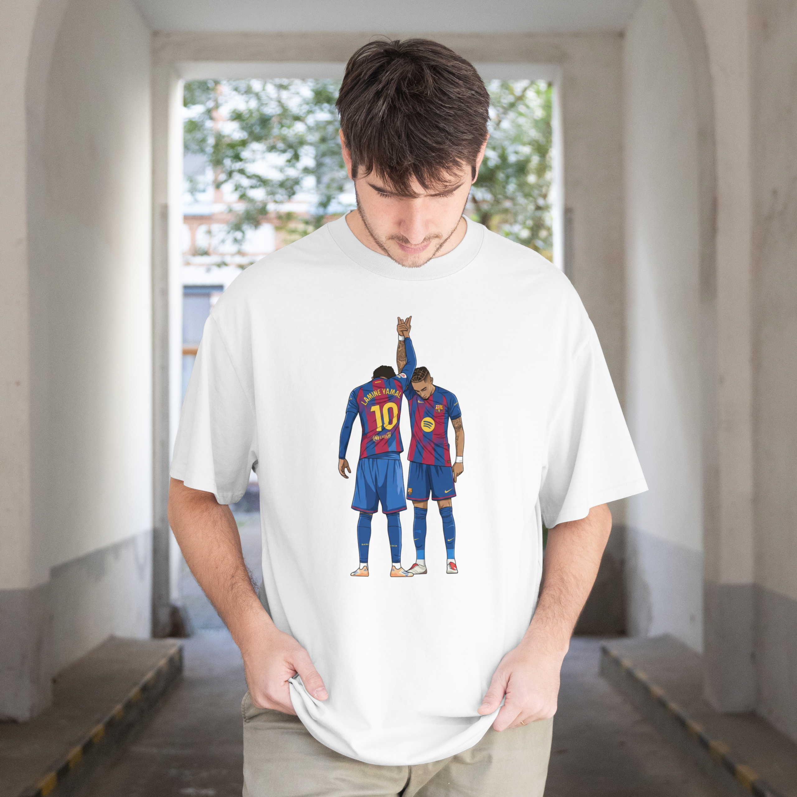 football oversized tshirt